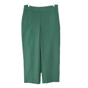 Ann Taylor The Straight Crop Size 10 Green Hi Rise Women’s Dressy Pants NWT